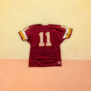 Football jersey | size XL | red, yellow and white | Polyester